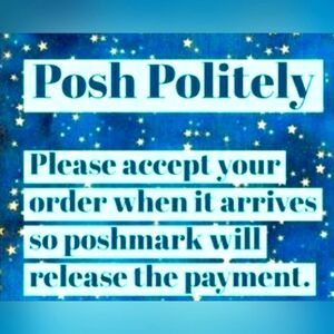 Be considerate, we all love to shop!